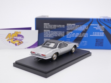 Preview: Autocult Avenue 60083 # Volkswagen Karmann Ghia Typ 1 Prototyp Baujahr 1965 " silber " 1:43