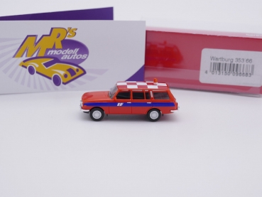 Preview: Herpa 096683 # Wartburg 353 '66 Tourist Baujahr 1966-89 " Dispatcher " 1:87 NEU