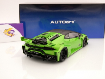 Preview: AUTOart 79128 #  LB Walk LB Silhouette Lamborghini Huracan GT Baujahr 2019 " Pearl Green Metallic " 1:18