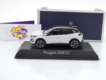 Preview: Norev 472872 # Peugeot 2008 GT Baujahr 2024 " Okenite White - weiß " 1:43