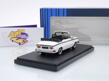 Preview: Autocult Avenue 60117 # Volvo 66 GL Cabrio Baujahr 1980 " weiß " 1:43