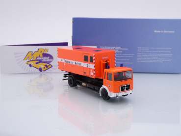 Preview: Herpa 956888 # MAN F8 Wechsellader " Intermodellbau 2024 - FW Dortmund " 1:87