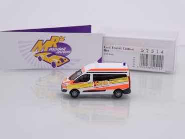 Preview: Busch 52514 # Ford Transit Custom Bus " ASB Bonn " 1:87