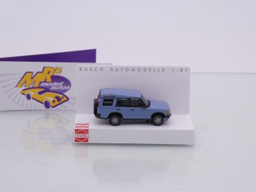 Preview: Busch 51904 # Land Rover Discovery " hellpastelblau " 1:87