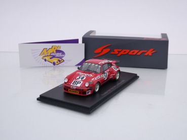 Spark S9818 # Porsche 934 Nr.54 11ter Platz 24h Le Mans 1976 " BP " 1:43