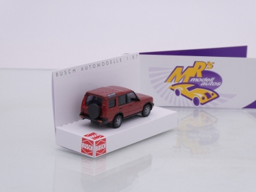 Preview: Busch 51903 # Land Rover Discovery " dunkelrot " 1:87