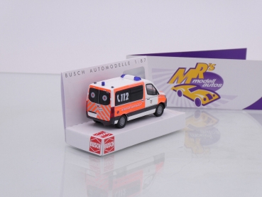 Preview: Busch 53465 # Mercedes-Benz Sprinter " Kinder NEF Rettungsdienst " 1:87