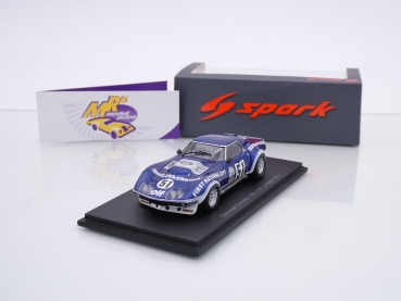 Spark S2432 # Chevrolet Corvette C3 Nr.51 18ter Platz 24h Le Mans 1974 " H. Greder - Beaumont " 1:43