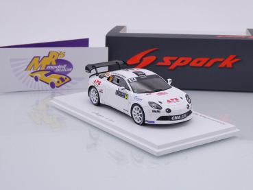 Preview: Spark S6723 # Alpine A110 RGT Nr.64 3rd Rallye Monte Carlo 2023 " E. Royere - G. Dini " 1:43