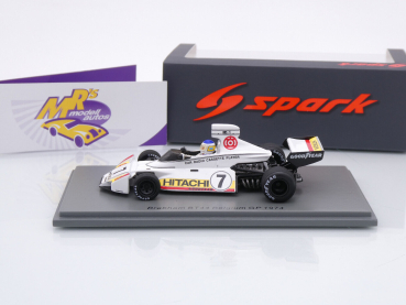Preview: Spark S7428 # Brabham BT44 F1 Nr.7 Belgien GP 1974 " Carlos Reutemann " 1:43