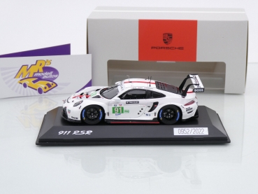 Preview: Spark  WAP0209010PLEM # Porsche 911 RSR-19 Nr.91 Sieger LMGTE-Pro 24h Le Mans 2022 " Lietz - Bruni - Makowiecki " 1:43