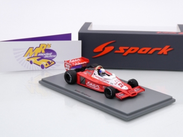 Preview: Spark S9999 # Theodore Wolf Ford WR3 Nr.32 Deutschland GP 1978 " Keke Rosberg " 1:43