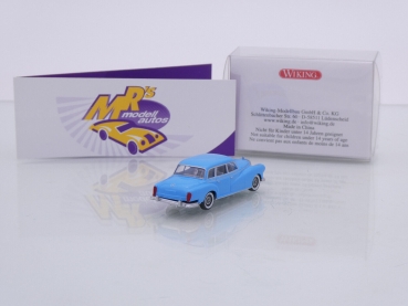 Preview: Wiking 0150 02 # Mercedes-Benz 300 (W189) Baujahr 1957-62 " hellblau " 1:87