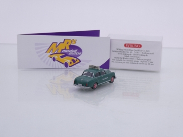 Preview: Wiking 0220 02 # Mercedes-Benz 180 Ponton Baujahr 1959-61 " August Alborn " 1:87