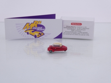 Preview: Wiking 0812 07 # Messerschmitt KR 201 Baujahr 1953-61 " robinrot-elfenbeinbeige " 1:87