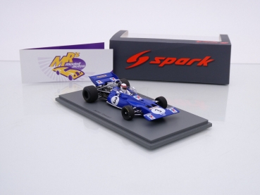 Preview: Spark S7230 # Tyrell 001 F1 Nr.3 Kanada GP 1970 " Jackie Stewart " 1:43