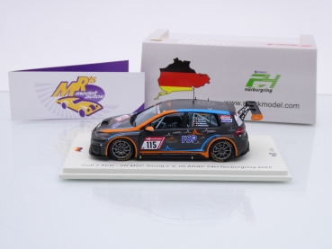 Preview: Spark SG867 # VW Golf 7 TCR-SR Nr.115 24h Nürburgring 2022 " Sharky Racing " 1:43