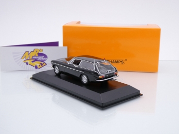 Preview: Maxichamps 940171610 # Volvo P1800 ES Kombi Schneewittchensarg Baujahr 1971 " schwarz " 1:43