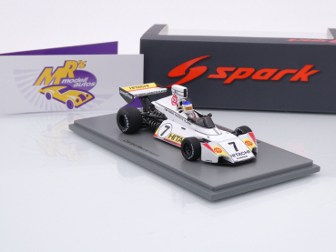 Preview: Spark S7428 # Brabham BT44 F1 Nr.7 Belgien GP 1974 " Carlos Reutemann " 1:43