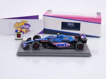 Preview: Spark S8543 # Alpine A522 BWT F1 Nr.31 5ter Platz Österreich GP 2022 " Esteban Ocon " 1:43