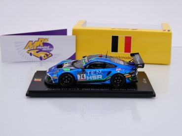 Preview: Spark SB513 # Porsche 911 GT3 R Nr.74 24h Spa 2022 " EMA Motorsport " 1:43