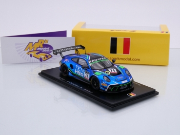 Preview: Spark SB513 # Porsche 911 GT3 R Nr.74 24h Spa 2022 " EMA Motorsport " 1:43