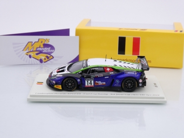 Preview: Spark SB510 # Lamborghini Huracan GT3 Nr.14 3ter Platz Silber Cup 24h Spa 2022 " Emil Frey Racing " 1:43