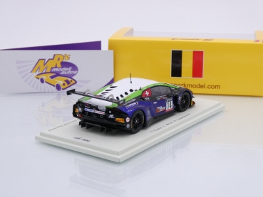 Preview: Spark SB510 # Lamborghini Huracan GT3 Nr.14 3ter Platz Silber Cup 24h Spa 2022 " Emil Frey Racing " 1:43