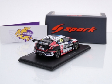 Preview: Spark S8966 # Honda Civic Type R TCR Sieger WTCR Rennen 1 Zolder 2020 " Nestor Girolami " 1:43