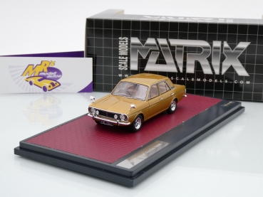 Matrix MX40603-091 # Ford Cortina 1600E 1968-1970 " goldmetallic " 1:43