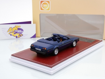Preview: Matrix GiM098B # Bitter SC Cabriolet Baujahr 1983-1989 " dunkelblaumetallic " 1:43