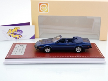 Preview: Matrix GiM098B # Bitter SC Cabriolet Baujahr 1983-1989 " dunkelblaumetallic " 1:43