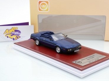 Preview: Matrix GiM098B # Bitter SC Cabriolet Baujahr 1983-1989 " dunkelblaumetallic " 1:43