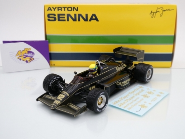 Minichamps 540851872 # Lotus Renault 97T F1 Nr.12 Portugal GP 1985 " Ayrton Senna " 1:18