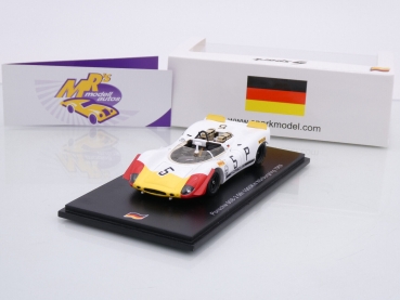 Spark SG827 # Porsche 908-2 Nr.5 5ter Platz 1000km Nürburgring 1969 " W. Kauhsen " 1:43