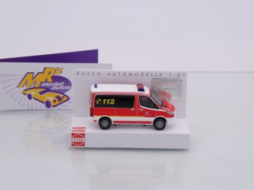 Preview: Busch 53460 # Mercedes-Benz Sprinter " Feuerwehr Dinslaken " 1:87