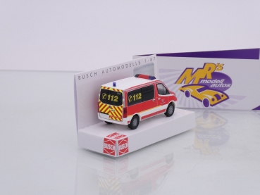 Preview: Busch 53460 # Mercedes-Benz Sprinter " Feuerwehr Dinslaken " 1:87