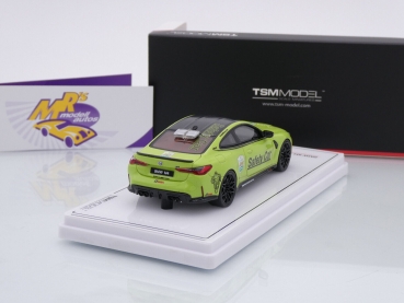 Preview: TSM Models 430685 # BMW M4 (G82) Safety Car 24h Daytona 2022 " grün " 1:43