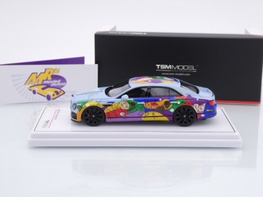 Preview: TSM Models 430611 # Bentley Flying Spur Limousine Baujahr 2019 " Unifying Spur - Art Car " 1:43