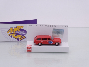 Preview: Busch 46817 # Mercedes-Benz W123 Kombi (T-Modell) " Wasserstoff Benzin Versuchswagen " 1:87