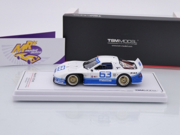 Preview: TSM Models TSM430654 # Mazda RX-7 GTO Nr.63 3ter Platz 2h Topeka 1990 " Elliot Forbes-Robinson " 1:43