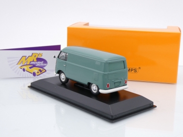 Preview: Maxichamps 940052200 # Volkswagen VW T1 Kasten Baujahr 1963 " pastelblau " 1:43
