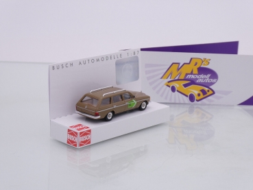Preview: Busch 46816 # Mercedes-Benz W123 Kombi (T-Modell) " Elektroantrieb Versuchswagen " 1:87