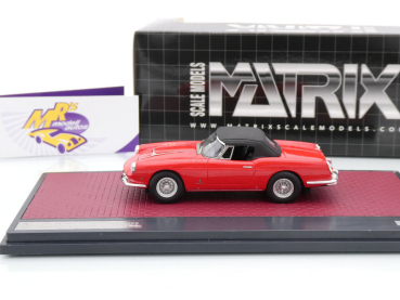 Preview: Matrix MX40604-044 # Ferrari 400 Superamerica Hardtop Baujahr 1960 " Ferrarirot " 1:43