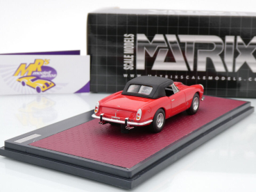 Preview: Matrix MX40604-044 # Ferrari 400 Superamerica Hardtop Baujahr 1960 " Ferrarirot " 1:43