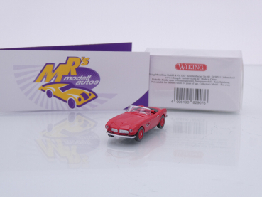Wiking 0829 07 # BMW 507 Cabriolet Baujahr 1956-59 " rot " 1:87