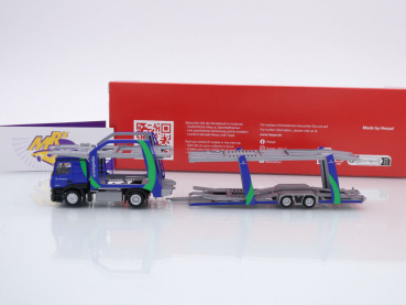 Preview: Herpa 315012 # Mercedes Actros Autotransporter-Hängerzug " Avtologist " 1:87