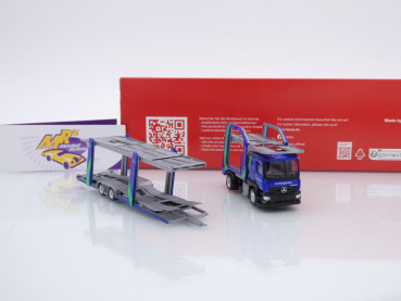 Preview: Herpa 315012 # Mercedes Actros Autotransporter-Hängerzug " Avtologist " 1:87