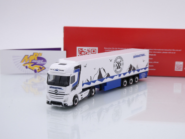 Herpa 317320 # Mercedes Actros Kühlkoffer-SZ " Trio-Trans / Truck Service " 1:87