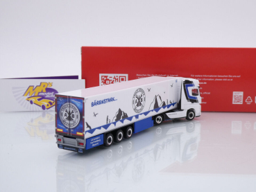 Preview: Herpa 317320 # Mercedes Actros Kühlkoffer-SZ " Trio-Trans / Truck Service " 1:87